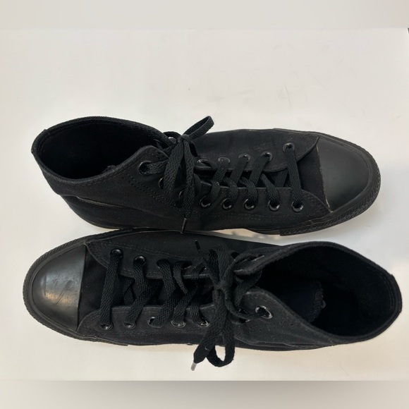 Converse Chuck Taylor All Star High-Top Sneakers – Triple Black - Picture 3 of 9